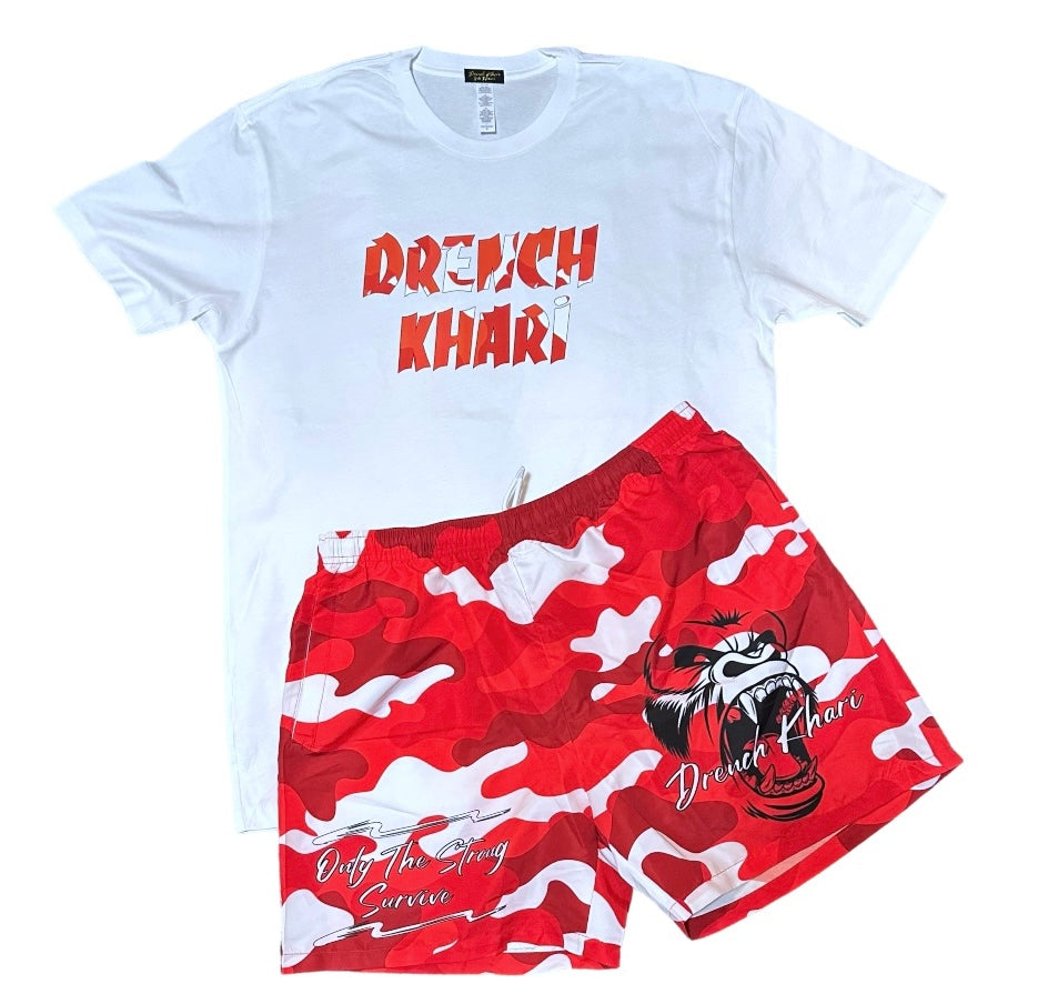 Blurred Beast Red Tee