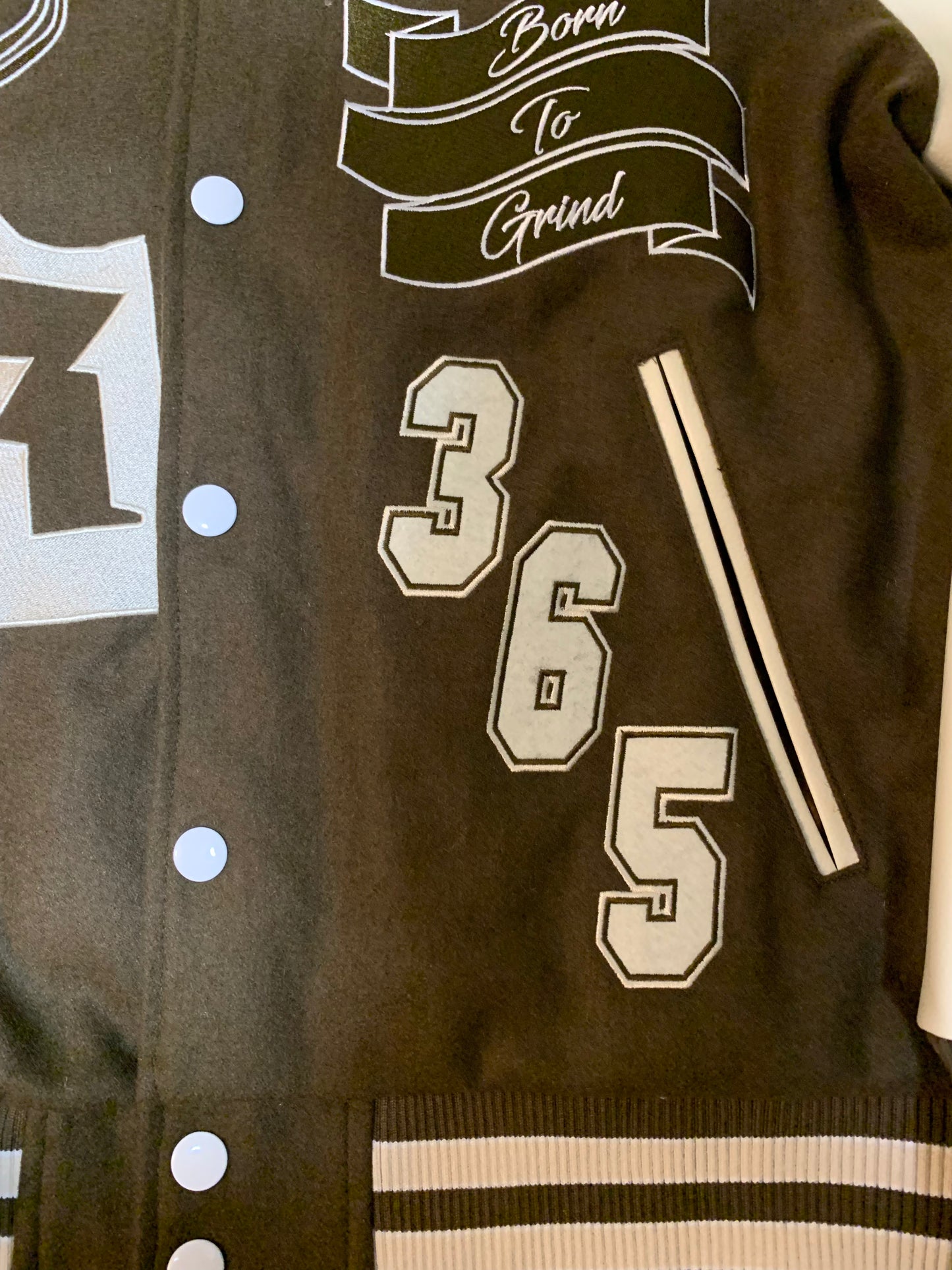 Risk Taker Letterman Jacket 2.0 (Brown)