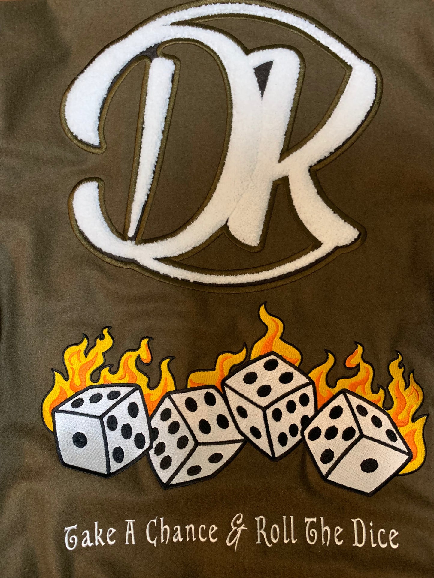Risk Taker Letterman Jacket 2.0 (Brown)
