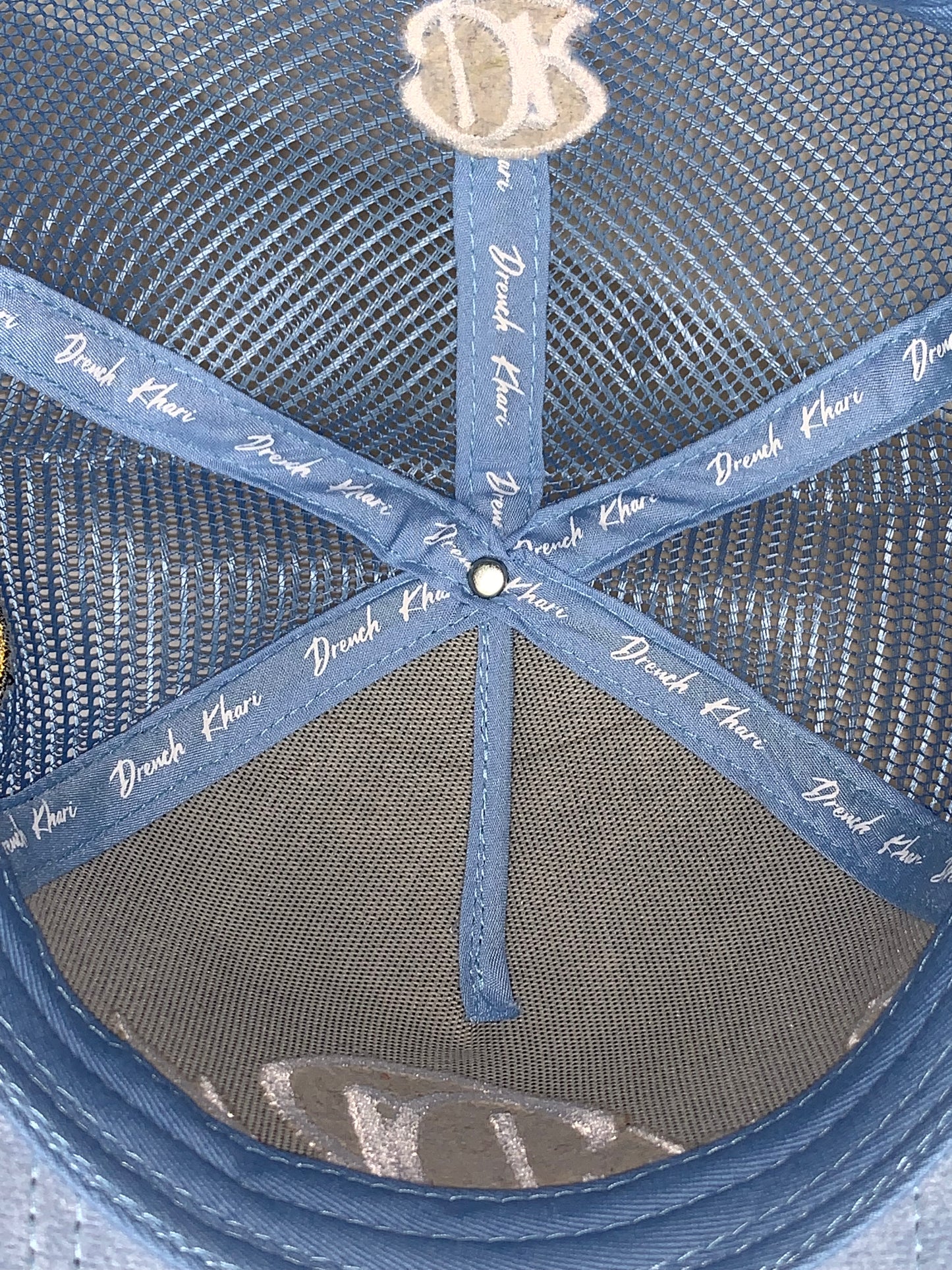 Wavy Blue Trucker Hat