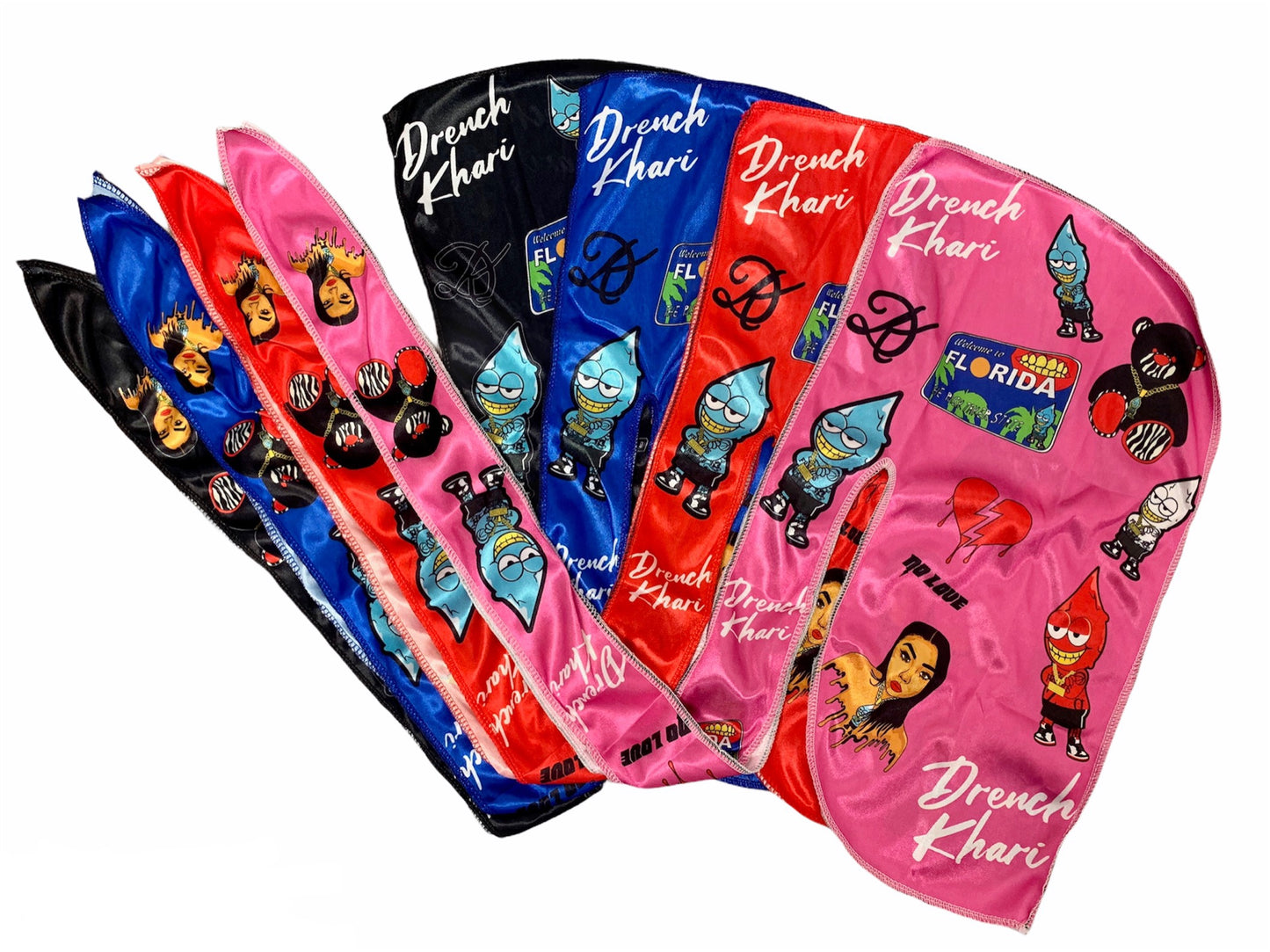 Graffiti Drench Durags ( CLICK FOR MORE COLORS )