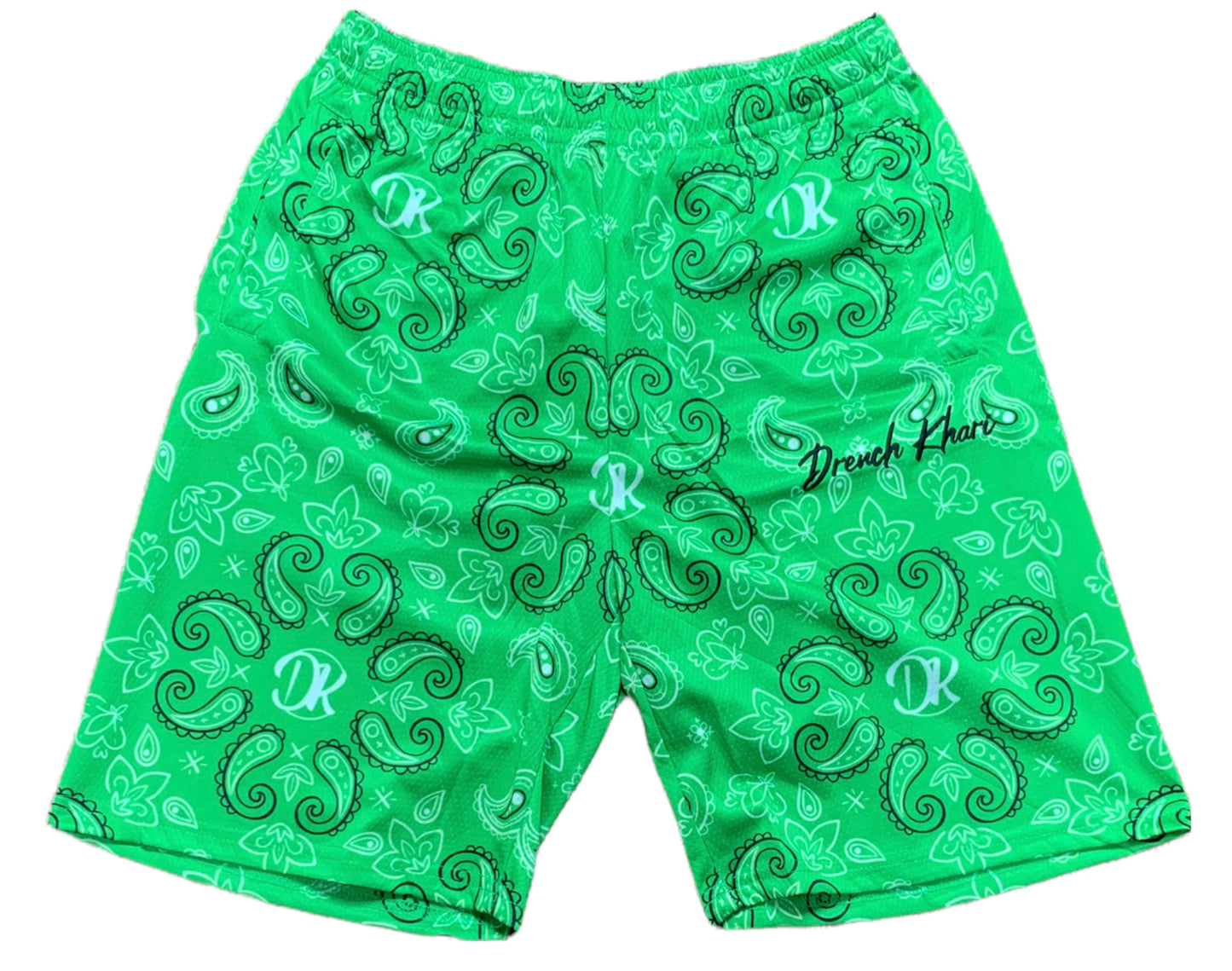 Paisley Green DK Shorts