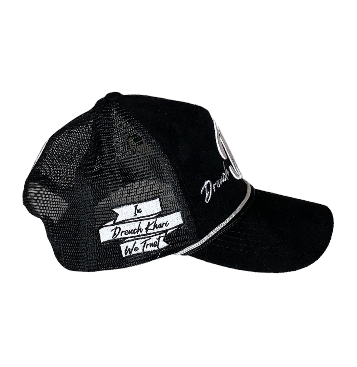 Smooth Black Trucker Hat