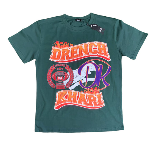 Money Green Varsity Tee