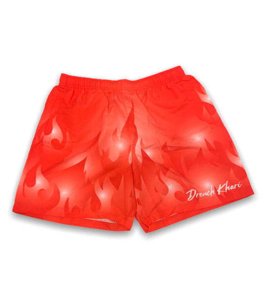 OG Red Flame Shorts
