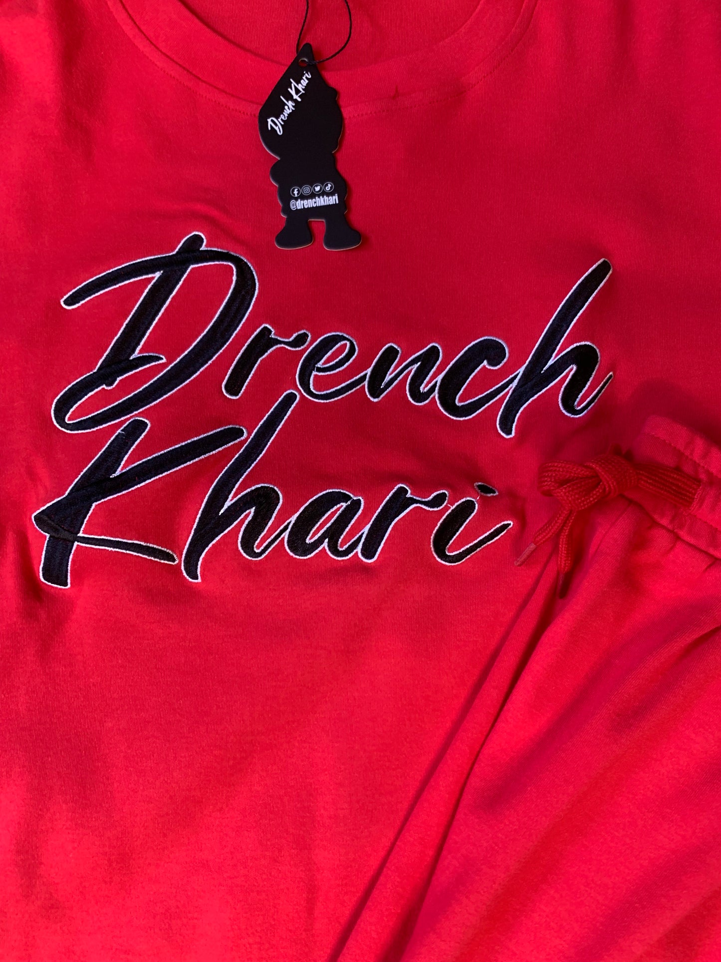 Red Thunder Fleece Set