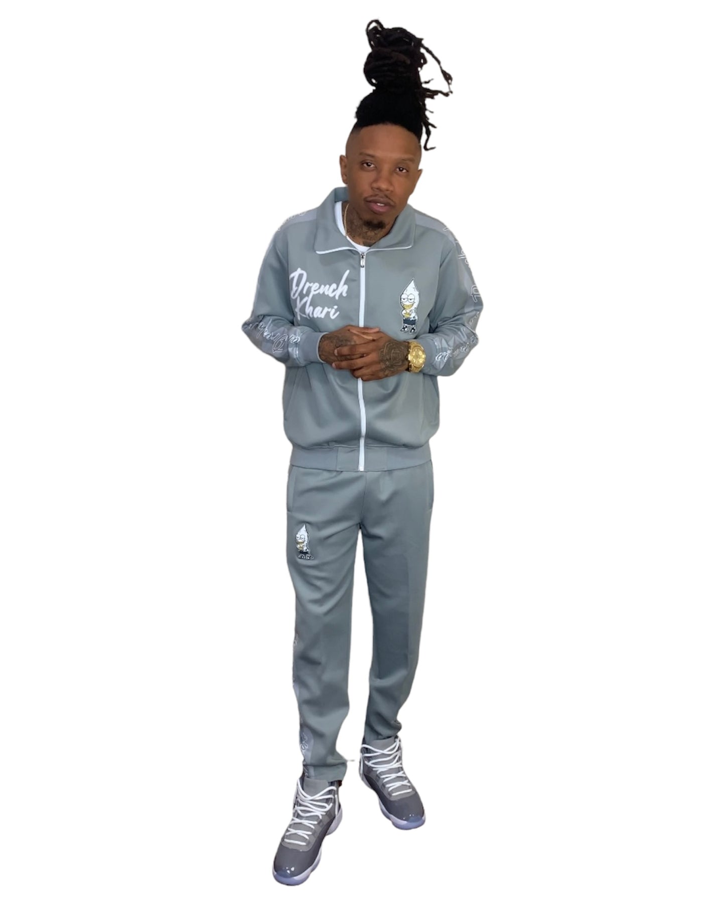 Cool Gray Khari Tracksuit