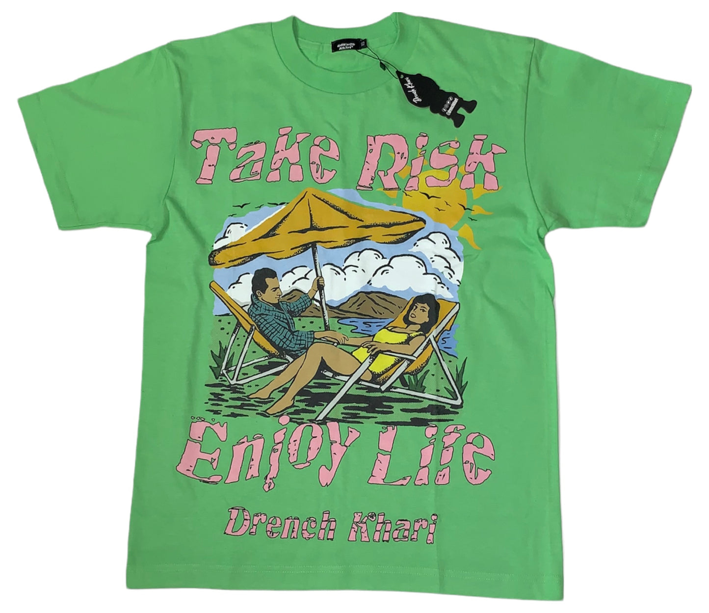 Take Risk Green Shirt
