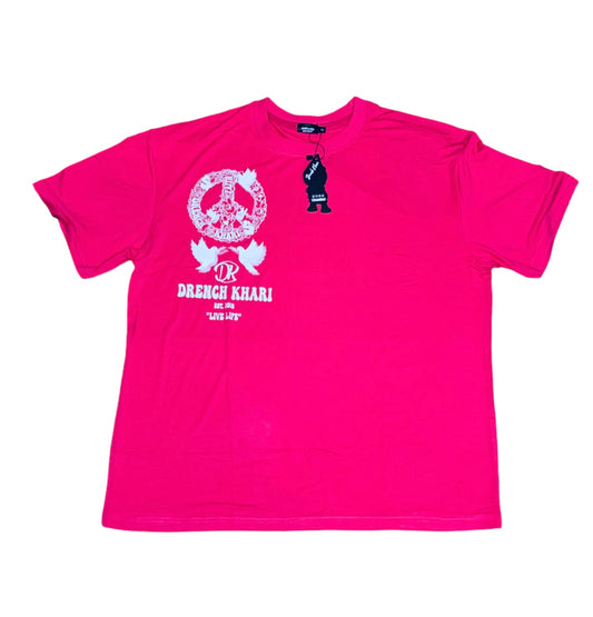 Live Life Tee (Pink)