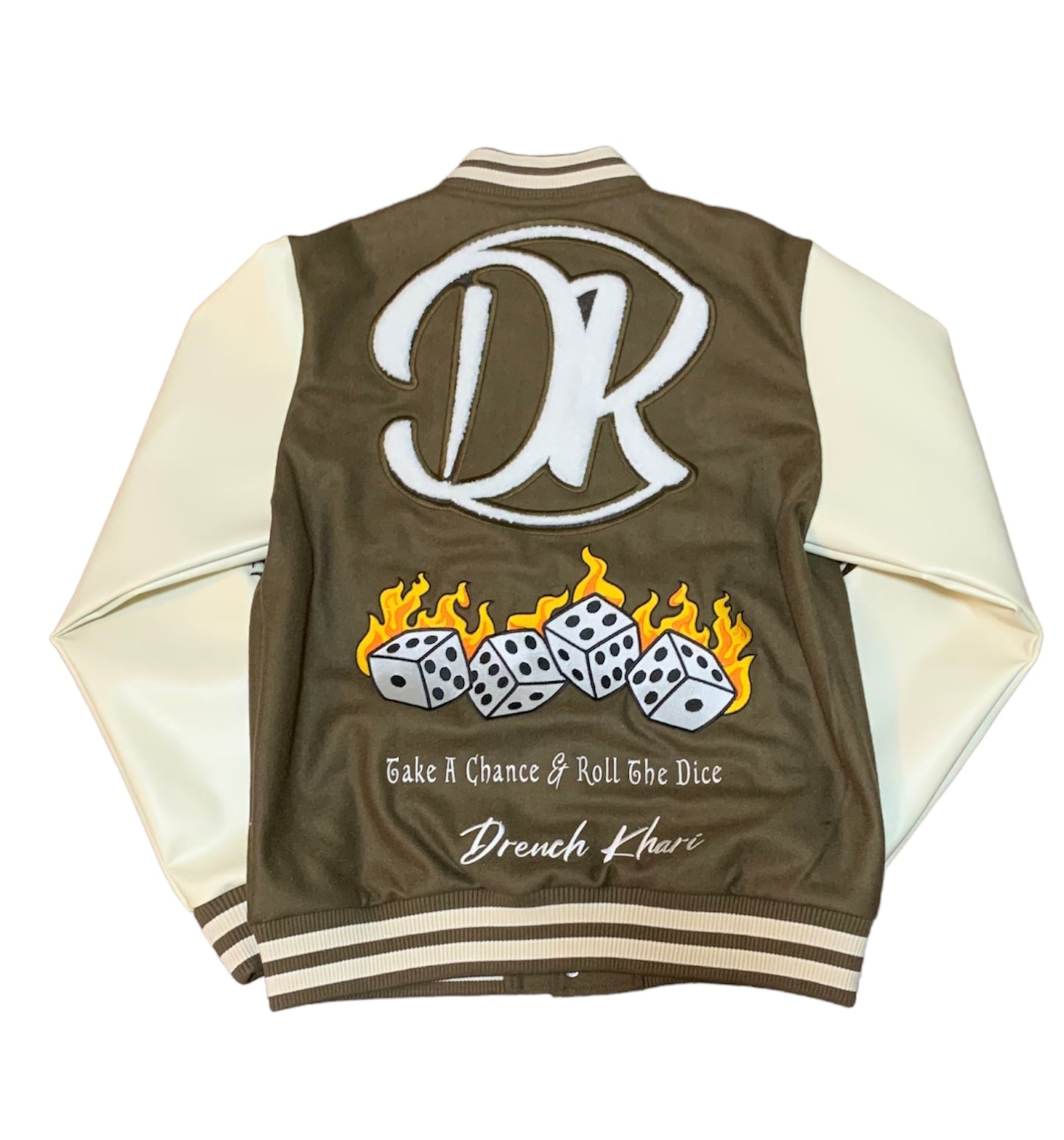 Risk Taker Letterman Jacket 2.0 (Brown)